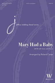 Mary Had a Baby SATB choral sheet music cover Thumbnail